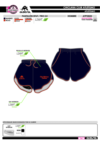 Pantalón Split PRO 2.0 - Marino