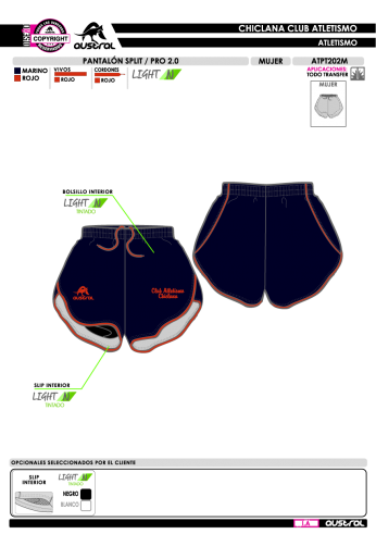 Pantalón Split PRO 2.0 - Marino