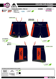 Pantalón Corto PRO 2.0 -... 2