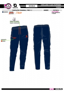 Pant. Chándal PRO 1.1 - Marino 2