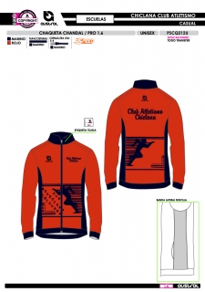 Chaq. Chándal PRO 1.6 - Rojo 2