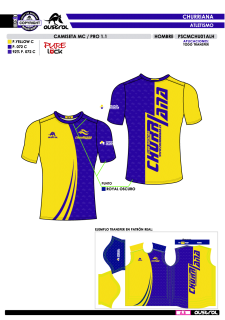 Camiseta MC PRO 1.1 - Amarillo 2