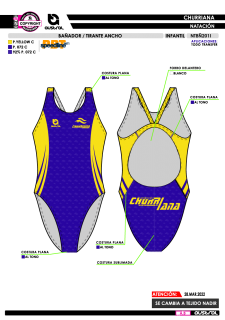 Bañador Tirante Ancho - Marino 2