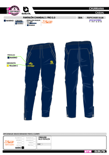 Pant. Chándal Z PRO - Marino 2