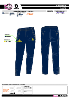Pant. Chándal Z PRO - Marino 2