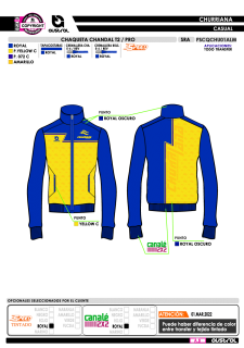 Chaq. Chándal T2 PRO -... 2