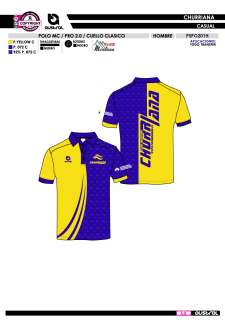 Polo MC PRO 2.0 - Amarillo 2