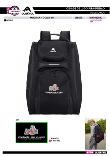 Mochila Combi IM - Negro 2