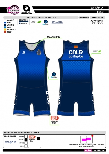 Platanito Remo PRO 2.2 - Marino