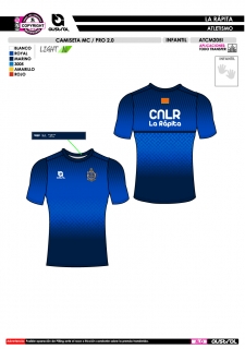 Camiseta MC PRO 2.0 - Marino 2