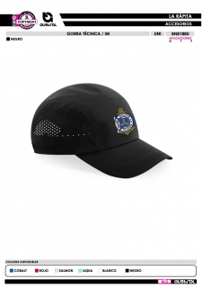 Gorra Técnica IM - Negro 2