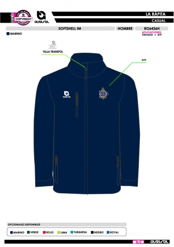 Softshell IM - Marino