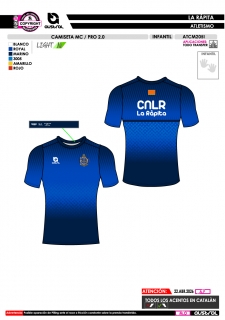 Camiseta MC PRO 2.0 - Marino 2