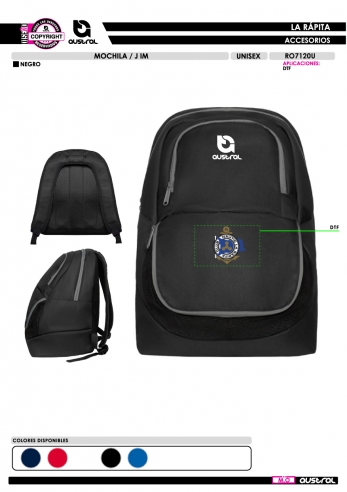 Mochila J IM - Negro