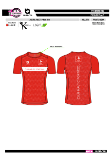 Lycra MC PRO 2.0 - Rojo 2