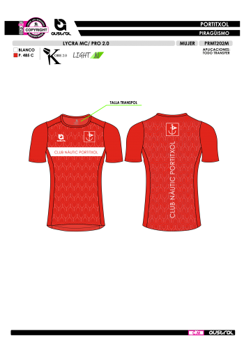 Lycra MC PRO 2.0 - Rojo