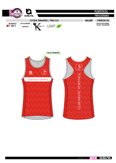 Lycra Tirantes PRO 2.0 - Rojo 2