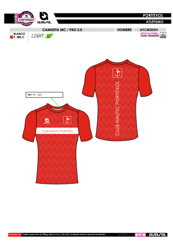 Camiseta MC PRO 2.0 - Rojo