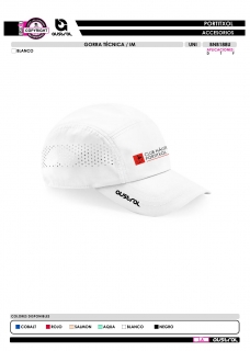 Gorra Técnica IM - Blanco 2