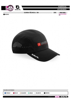 Gorra Técnica IM - Negro 2