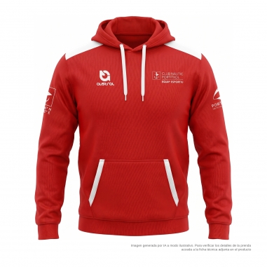 Sudadera Capucha PRO 2.3 - Rojo