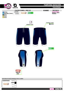 Culote Corto PRO 2.0 - Marino 2