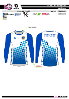 Lycra ML PRO 2.0 - Royal 2