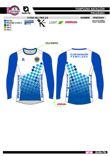 Lycra ML PRO 2.0 - Royal 2