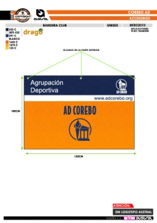 Bandera Club - Naranja 2