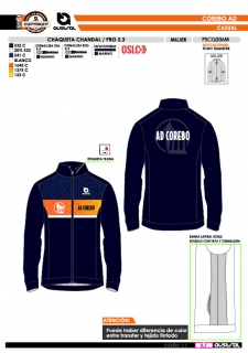 Chaq. Chándal PRO 2.3 - Marino 2