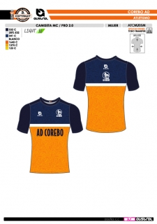 Camiseta MC PRO 2.0 - Naranja 2