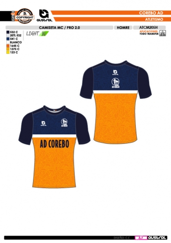 Camiseta MC PRO 2.0 - Naranja