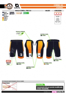 Malla Corta PRO 2.0 - Marino 2