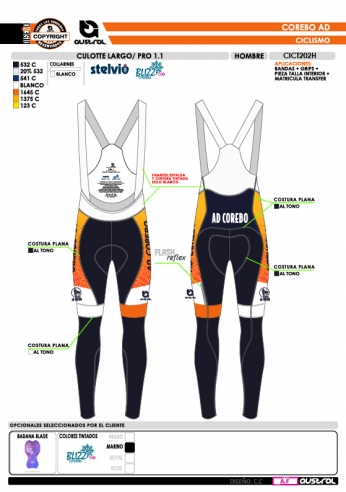 Culotte Largo PRO 1.1 - Marino