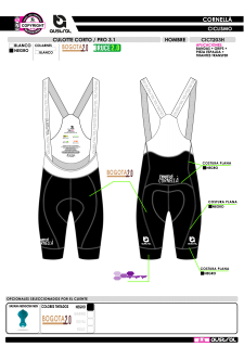 Culotte corto PRO 3.1 - Verde 2