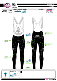 Culotte largo PRO 3.1 - Verde 2