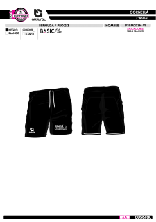 Bermuda PRO 2.3 - Negro 2