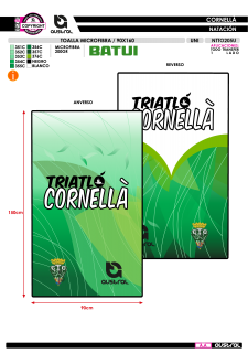 Toalla microfibra 90 x 160... 2