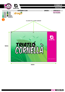 Bandera club - Verde 2