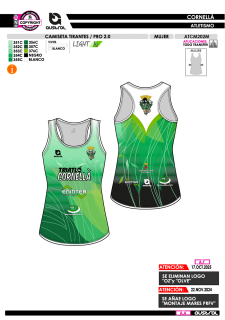 Camiseta tirantes PRO 2.0 -... 2