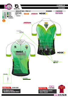 Maillot MC PRO 3.1 - Verde 2