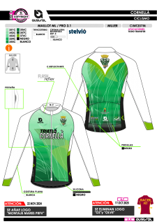 Maillot ML PRO 3.1 - Verde 2