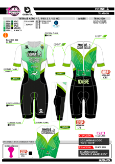 Tritraje AERO PRO 2.1 LD MC...