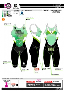 Tritraje abierto PRO 2.0 -... 2