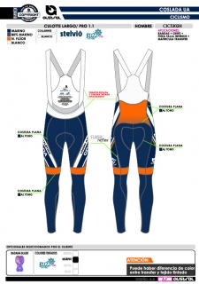 Culotte Largo PRO 1.1 - Marino 2