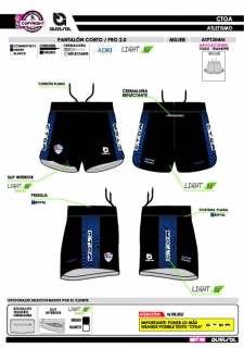 Pantalón Corto PRO 2.0 - Negro 2