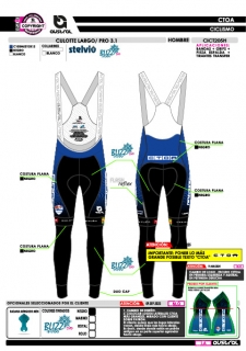 Culotte Largo PRO 3.1 - Royal 2