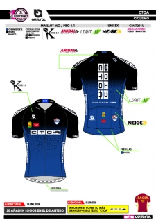 Maillot MC PRO 1.1 - Negro 2