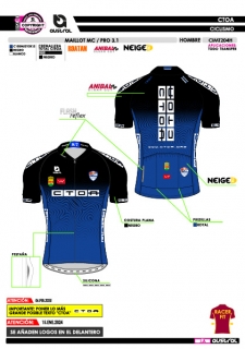 Maillot MC PRO 3.1 - Negro 2