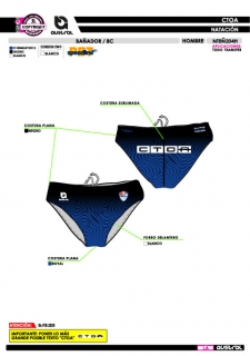 Bañador 8C - Negro 2